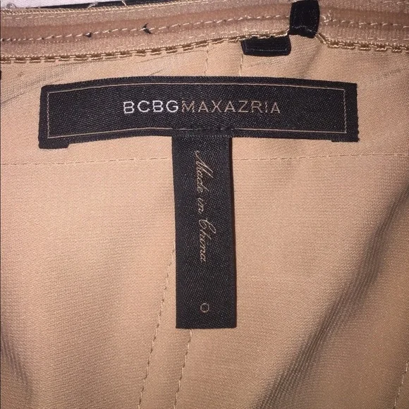 NWOT: BCBG Mini Black Strapless Dress!! - Picture 6 of 8